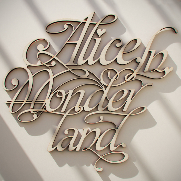 Wood Lettering 